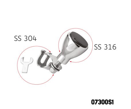 S.S. Knob for Steering Wheel